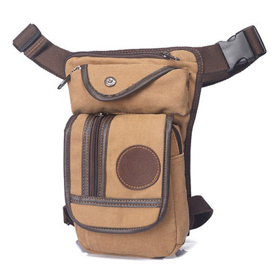Bolsa de Cintura Multifuncional para Hombre en Lona Resistente - Image 12
