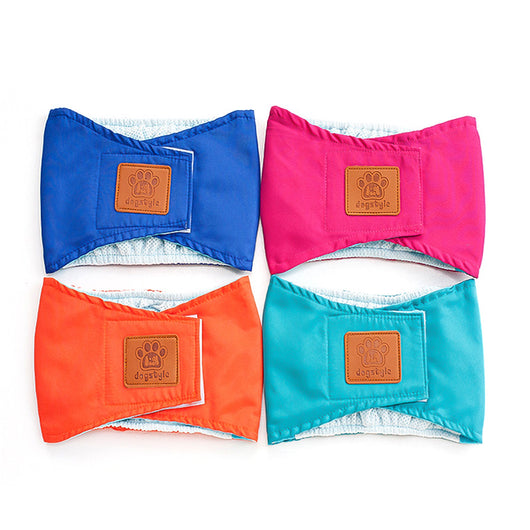 Pantalones Fisiológicos de Color Sólido para Perros Macho - Image 7