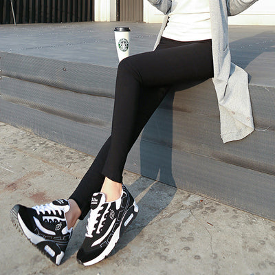 Pantalones Stretch Ajustados Magic Pants Negro - Diseño Moderno y Cómodo