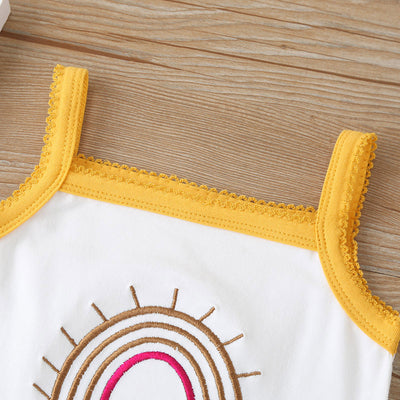 Enterizo a Cuadros para Bebé Niña con Tirantes y Shorts - Image 16