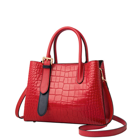 Bolso Mensajero de Cuero para Mujer con Gran Capacidad - Image 4