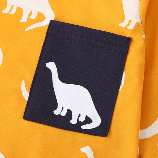 Conjunto Infantil Estampado Dinosaurio - Sudadera y Pantalón - Image 11