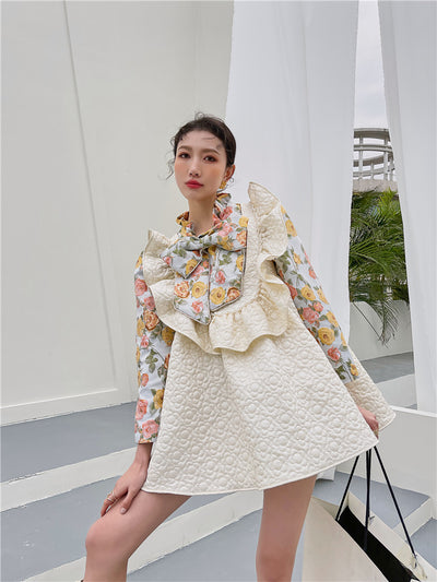 Blusa Elegante con Cuello Alto, Moño Decorativo y Mangas Abullonadas - Image 15