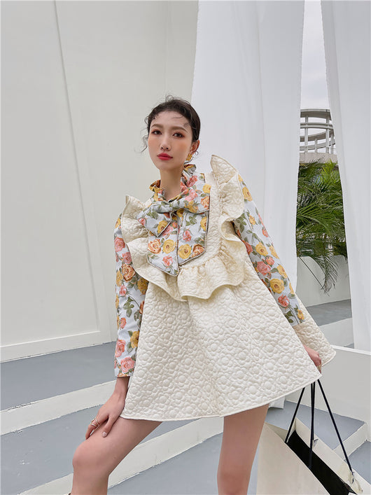 Blusa Elegante con Cuello Alto, Moño Decorativo y Mangas Abullonadas - Image 15