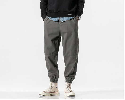 Pantalones Overol Hombre con Cordón Ajustable - Estilo Japonés Versátil Primavera Otoño - Image 24