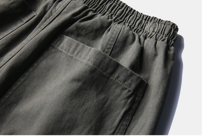 Pantalones Overol Hombre con Cordón Ajustable - Estilo Japonés Versátil Primavera Otoño - Image 30