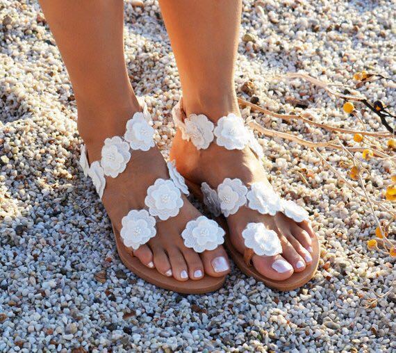 Sandalias Cómodas Talla Grande para Mujer con Base Plana