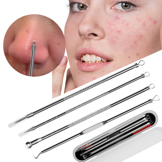 Set de 4 Agujas Extraccoras de Acné en Acero Inoxidable - Image 9