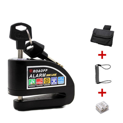Candado de Disco de Freno con Alarma para Motocicleta - Aleación de Aluminio - Image 14