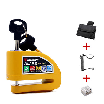 Candado de Disco de Freno con Alarma para Motocicleta - Aleación de Aluminio - Image 12