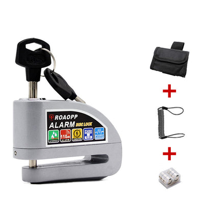 Candado de Disco de Freno con Alarma para Motocicleta - Aleación de Aluminio - Image 16