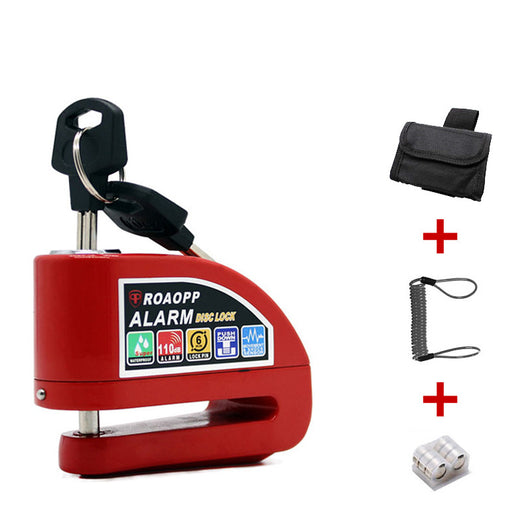 Candado de Disco de Freno con Alarma para Motocicleta - Aleación de Aluminio - Image 5