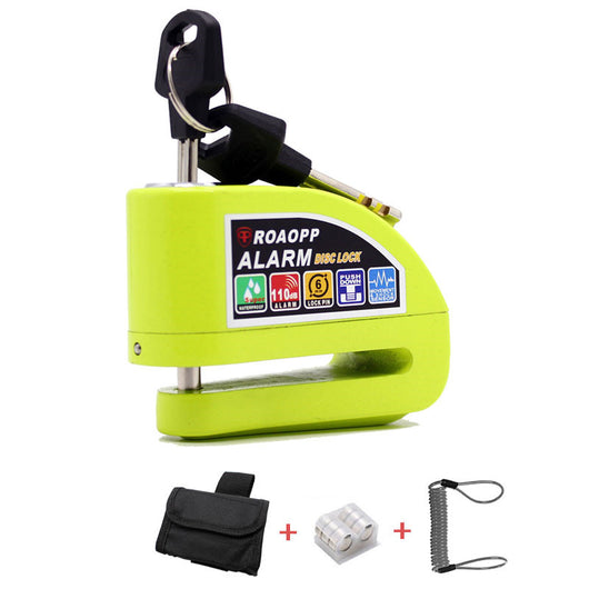 Candado de Disco de Freno con Alarma para Motocicleta - Aleación de Aluminio - Image 8