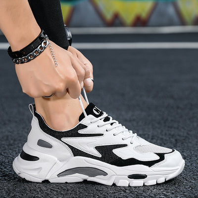 Zapatillas Blancas Deportivas Casual - Diseño Retro Versátil con Malla Transpirable - Image 16