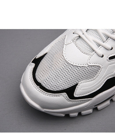 Zapatillas Blancas Deportivas Casual - Diseño Retro Versátil con Malla Transpirable - Image 26