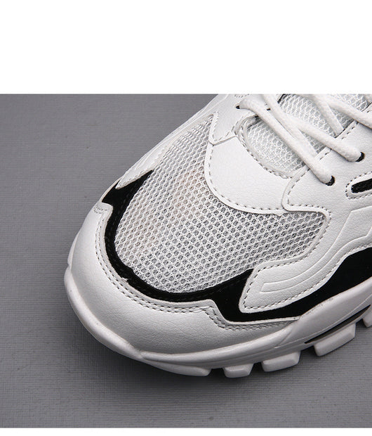 Zapatillas Blancas Deportivas Casual - Diseño Retro Versátil con Malla Transpirable - Image 26
