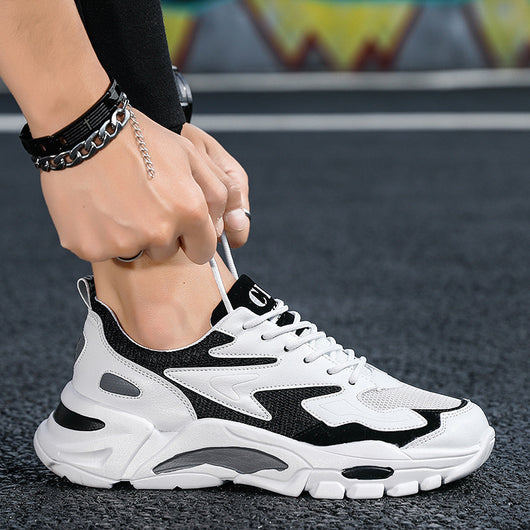 Zapatillas Blancas Deportivas Casual - Diseño Retro Versátil con Malla Transpirable - Image 5
