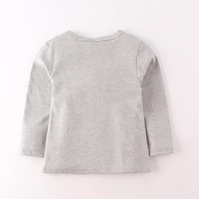 Playera Infantil de Algodón Peinado con Manga Larga para Niño - Image 11