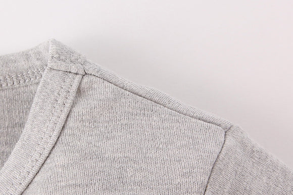Playera Infantil de Algodón Peinado con Manga Larga para Niño
