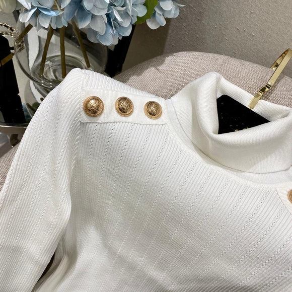 Suéter Cuello Alto para Mujer - Práctico y Económico
