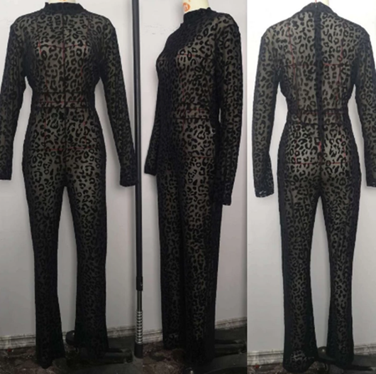 Mono Elegante de Encaje con Mangas Largas Estilo Europeo - Image 11