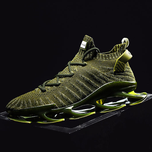 Zapatillas Casuales Deportivas Fluorescentes para Hombre - Estilo Moderno y Personalidad