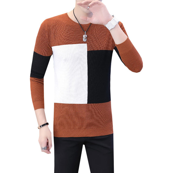 Suéter Cuadrillé Slim Fit - Tejido Premium para Hombre Moderno