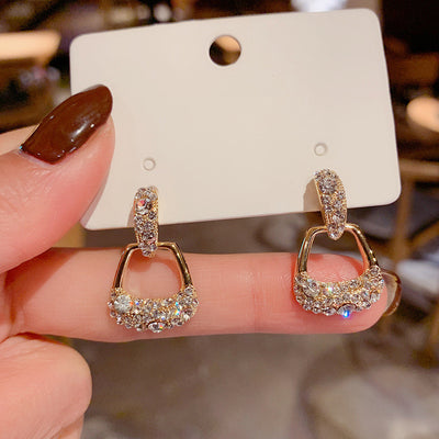 Aretes de Plata Geométricos Micro Set para Mujer - Image 9