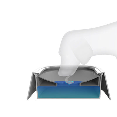 Bebedero Flotante para Mascotas 1.5L con Dispensador Anti-Derrames - Image 7