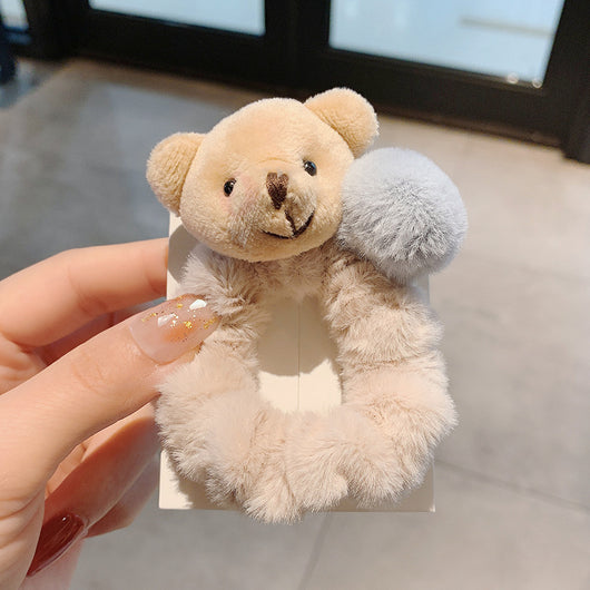 Elástico para Cabello Osito Peludo - Accesorio Lindo para Niñas - Image 27