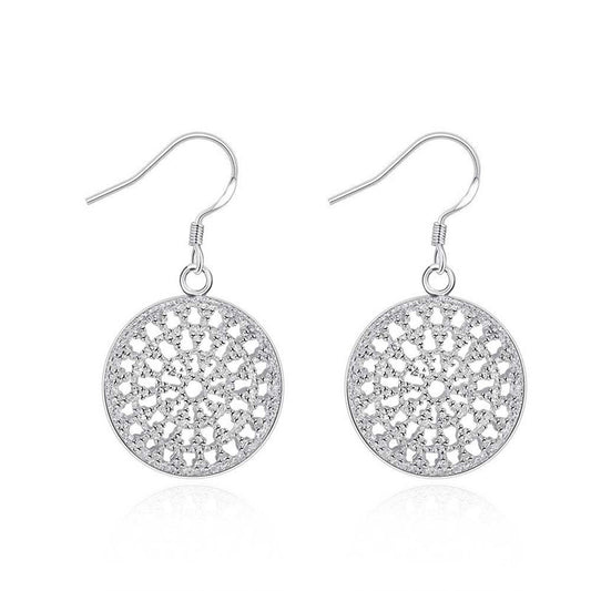 Aretes de Plata Redondos Minimalistas