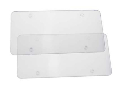 Marco Protector para Placa Vehicular Transparente Blanco - Image 7