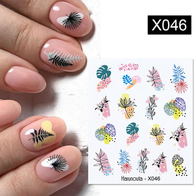 Calcomanías de Flores para Uñas - Transferencias Decorativas Autoadhesivas - Image 21