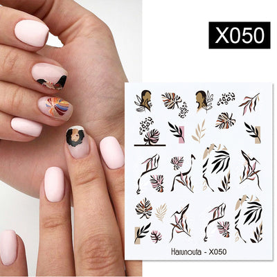 Calcomanías de Flores para Uñas - Transferencias Decorativas Autoadhesivas - Image 23