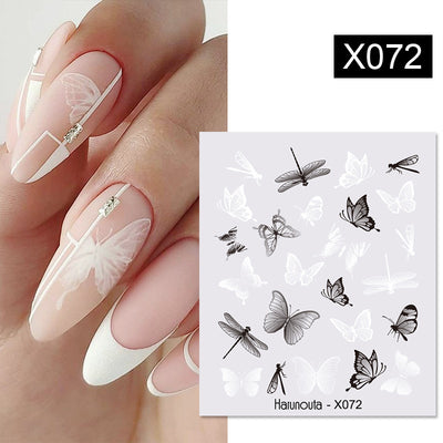 Calcomanías de Flores para Uñas - Transferencias Decorativas Autoadhesivas - Image 33