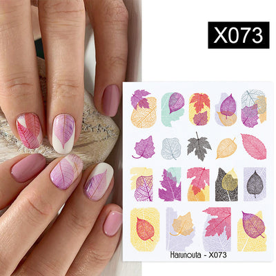 Calcomanías de Flores para Uñas - Transferencias Decorativas Autoadhesivas - Image 34