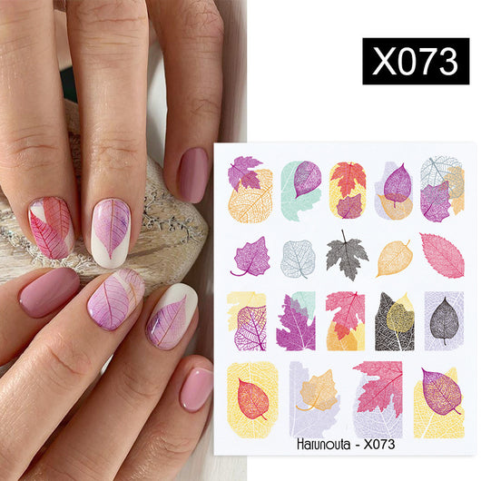 Calcomanías de Flores para Uñas - Transferencias Decorativas Autoadhesivas - Image 34