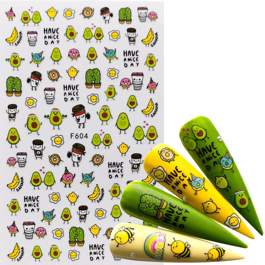 Calcomanías de Uñas Adhesivas - Diseños Decorativos para Manicura Instantánea - Image 52