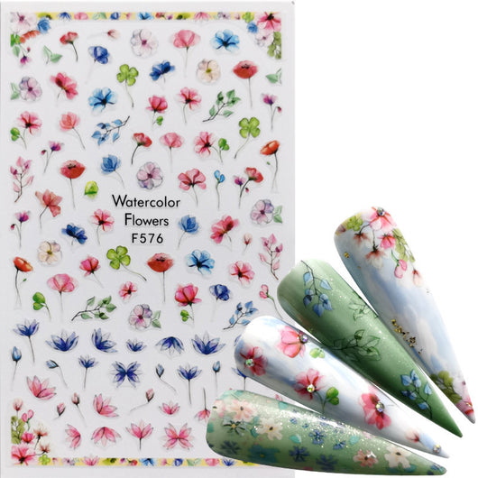 Calcomanías de Uñas Adhesivas - Diseños Decorativos para Manicura Instantánea - Image 46