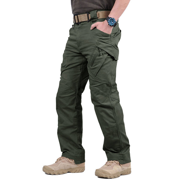 Pantalones de Senderismo Impermeables Holgados para Hombre