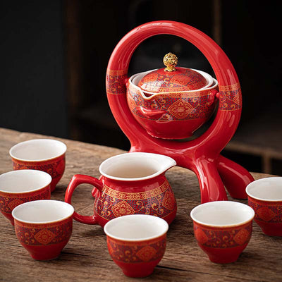 Juego de Té Retro Semiautomático con Personalidad - Image 11