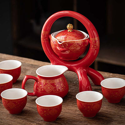 Juego de Té Retro Semiautomático con Personalidad - Image 13