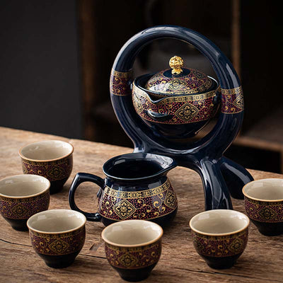 Juego de Té Retro Semiautomático con Personalidad - Image 17