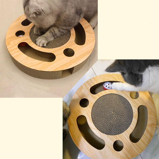 Rascador para Gatos con Pelota y Campana - Afilador de Garras Grande - Image 2