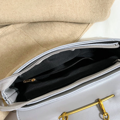 Bolso de Cuero para Mujer con Asa Superior y Diseño de Personalidad - Image 7