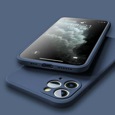 Funda de Silicona Líquida Compatible con Apple - Diseño Cubo Rubik - Image 14