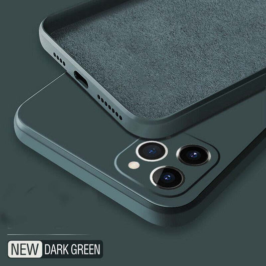 Funda de Silicona Líquida Compatible con Apple - Diseño Cubo Rubik - Image 18