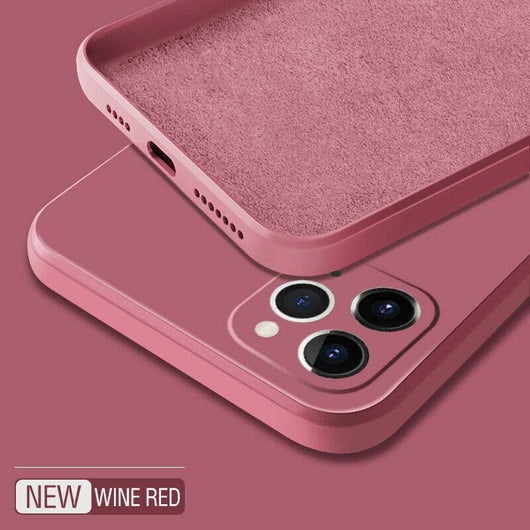 Funda de Silicona Líquida Compatible con Apple - Diseño Cubo Rubik - Image 24