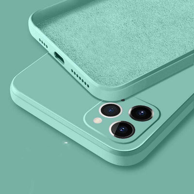 Funda de Silicona Líquida Compatible con Apple - Diseño Cubo Rubik - Image 6