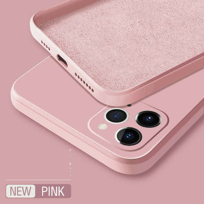 Funda de Silicona Líquida Compatible con Apple - Diseño Cubo Rubik - Image 13